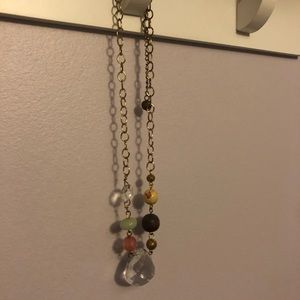 Statement Necklace with Various Beading